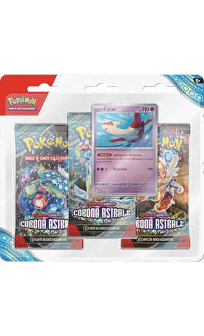 Corona Astrale: Blister 3-Buste: Latias (ITA)