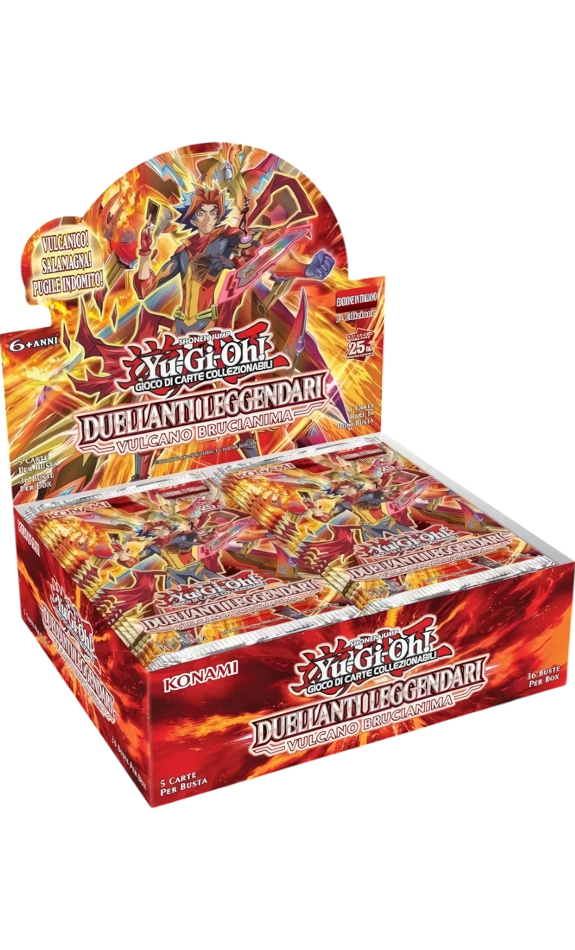 Duellanti Leggendari: Vulcano Brucianima!: Box di Buste (ITA)