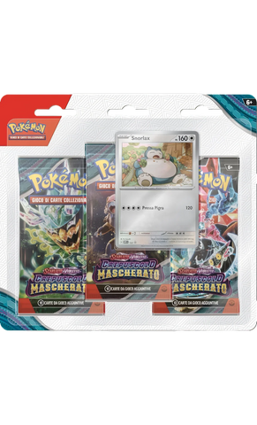 Crepuscolo Mascherato: Blister 3-Buste: Snorlax (ITA)
