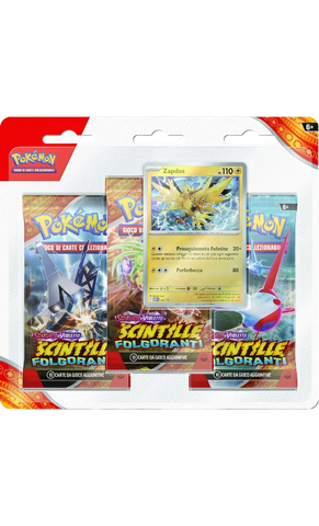 Scintille Folgoranti: Blister 3-Buste: Zapdos (ITA)