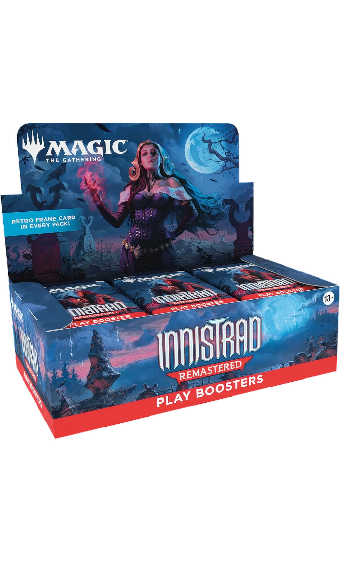 Innistrad Remastered: Box di buste di gioco (ENG)