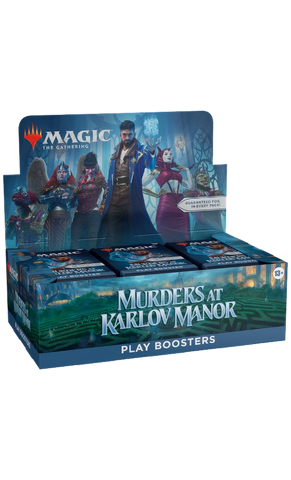 Delitti al Maniero Karlov: Box di buste di gioco (ENG)