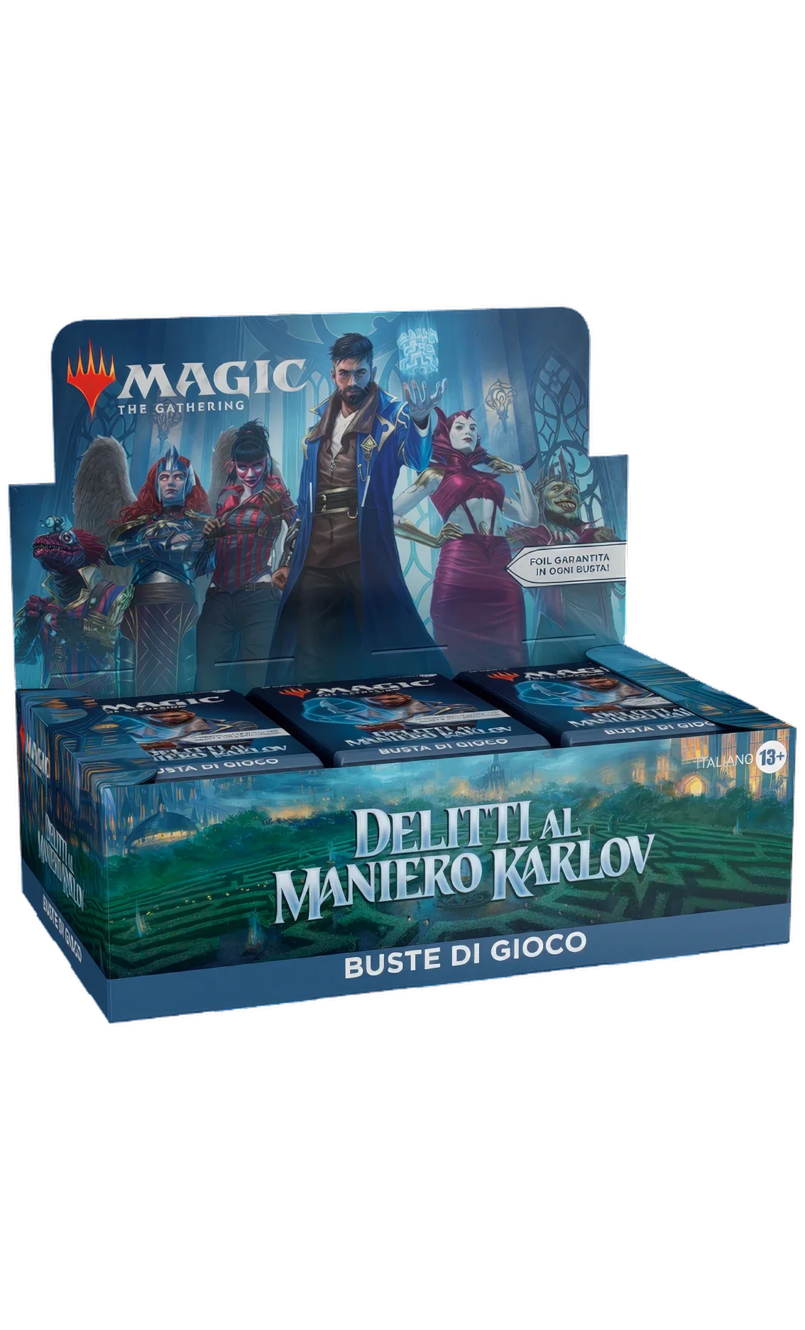 Delitti al Maniero Karlov: Box di buste di gioco (ITA)