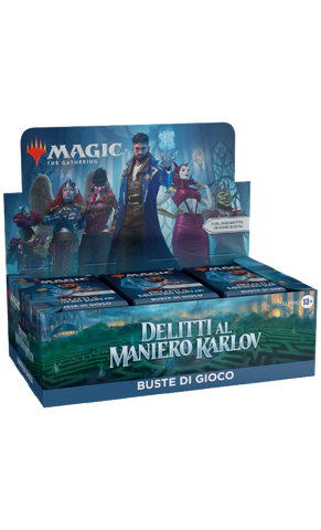 Delitti al Maniero Karlov: Box di buste di gioco (ITA)