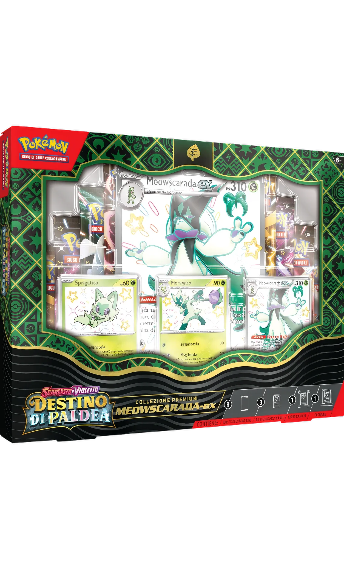 Destino di Paldea: Collezione Premium Meowscarada ex (ITA)