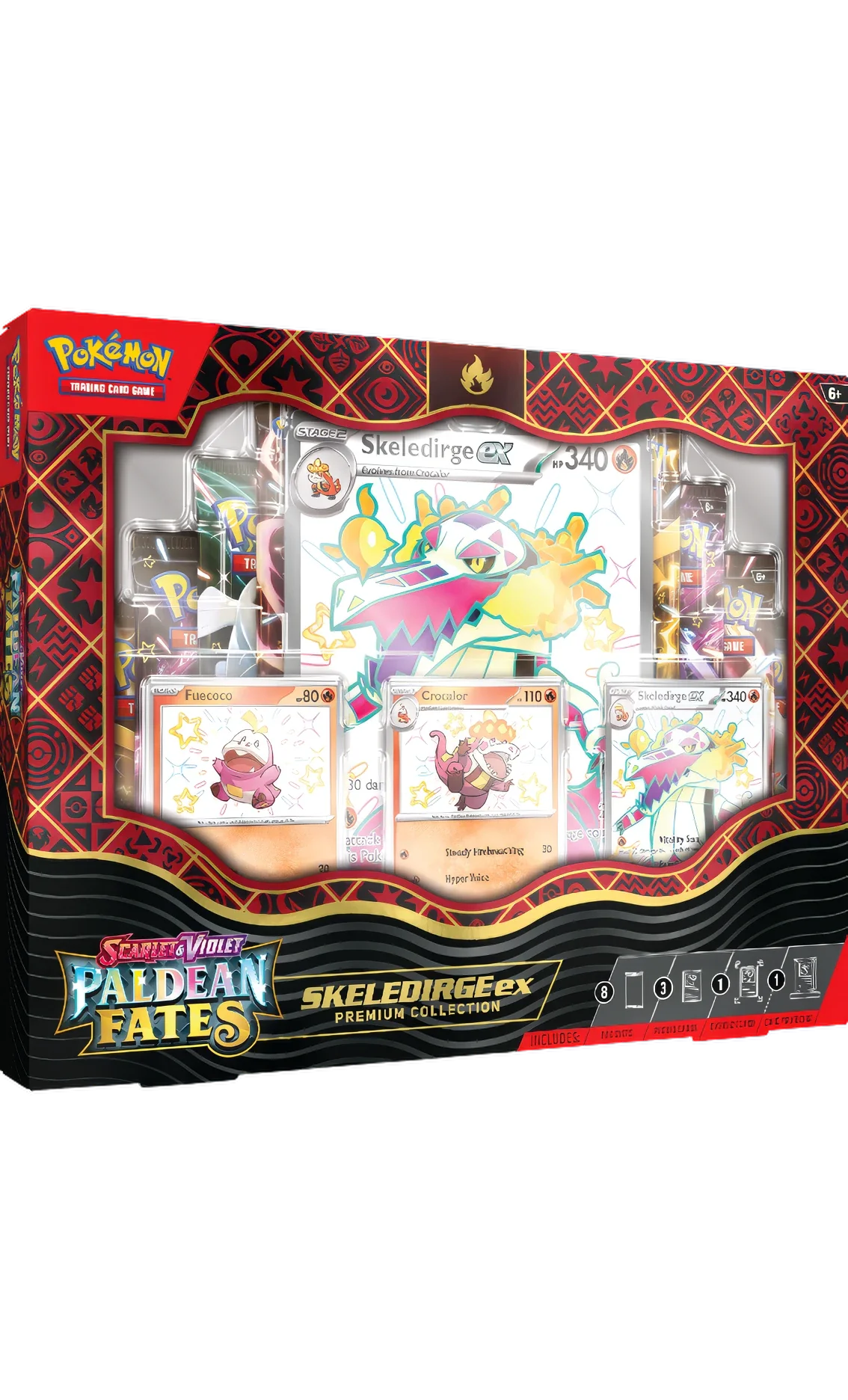 Destino di Paldea: Collezione Premium Skeledirge ex (ENG)