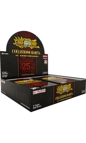 La Collezione Rarità 25° Anniversario: Box di Buste (ITA)