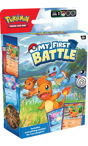 Prima Lotta: Charmander e Squirtle (ENG)