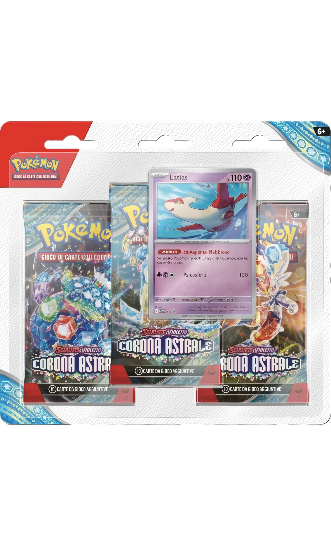 Corona Astrale: Blister 3-Buste: Latias (ITA)