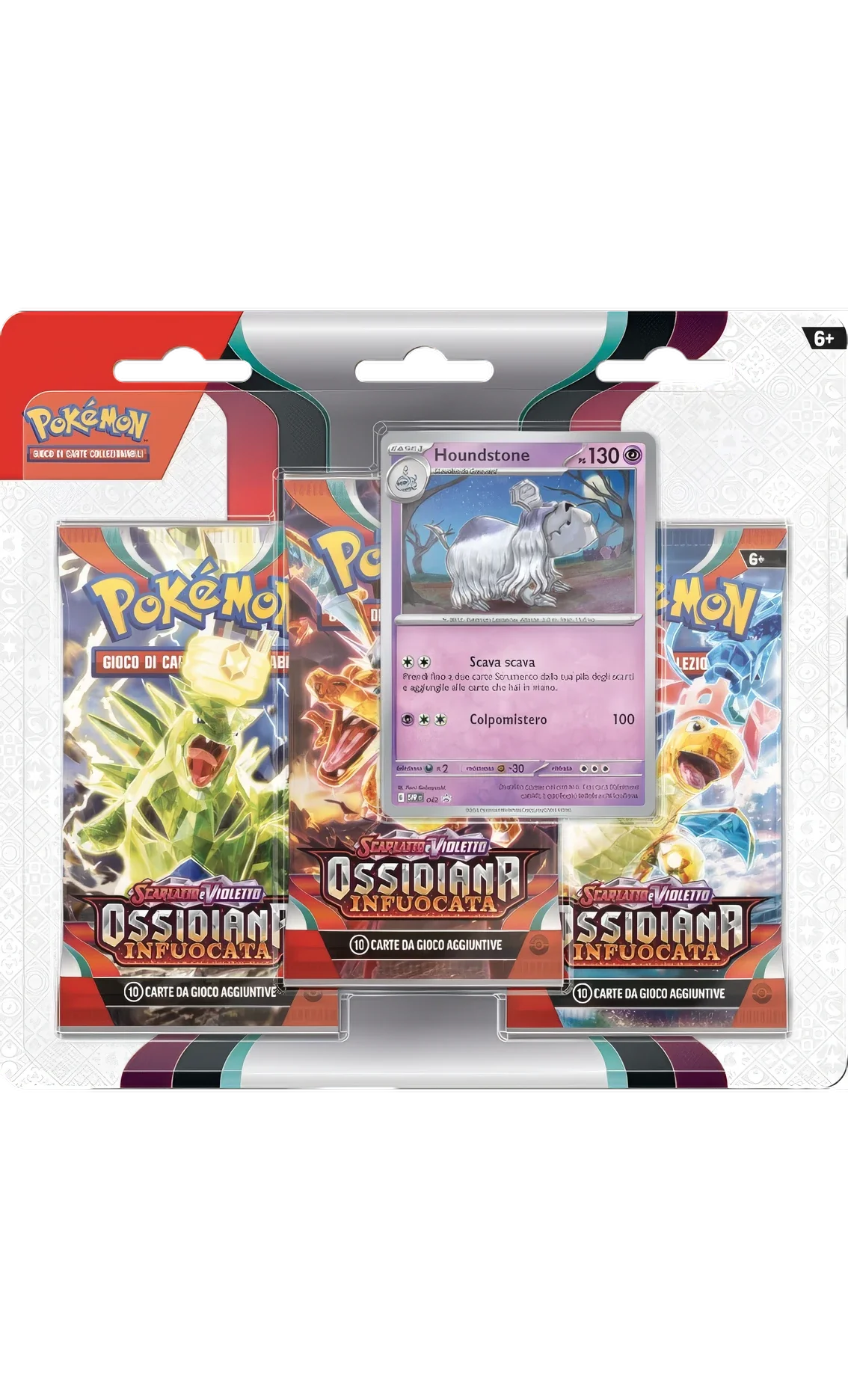 Ossidiana Infuocata: Blister 3-Buste: Houndstone (ITA)