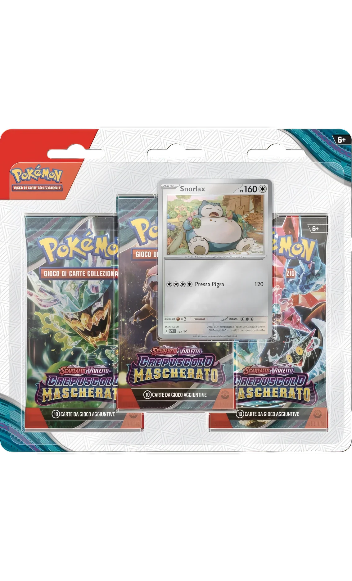 Crepuscolo Mascherato: Blister 3-Buste: Snorlax (ITA)