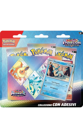 Evoluzioni Prismatiche: Collezione Adesivi Glaceon (ITA)
