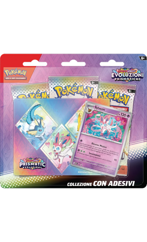 Evoluzioni Prismatiche: Collezione Adesivi Sylveon (ITA)
