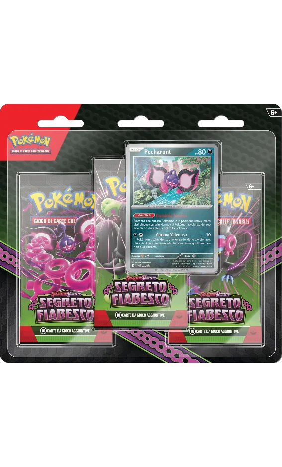 Segreto Fiabesco: Blister 3-Buste di Segreto Fiabesco: Pecharunt (ITA)