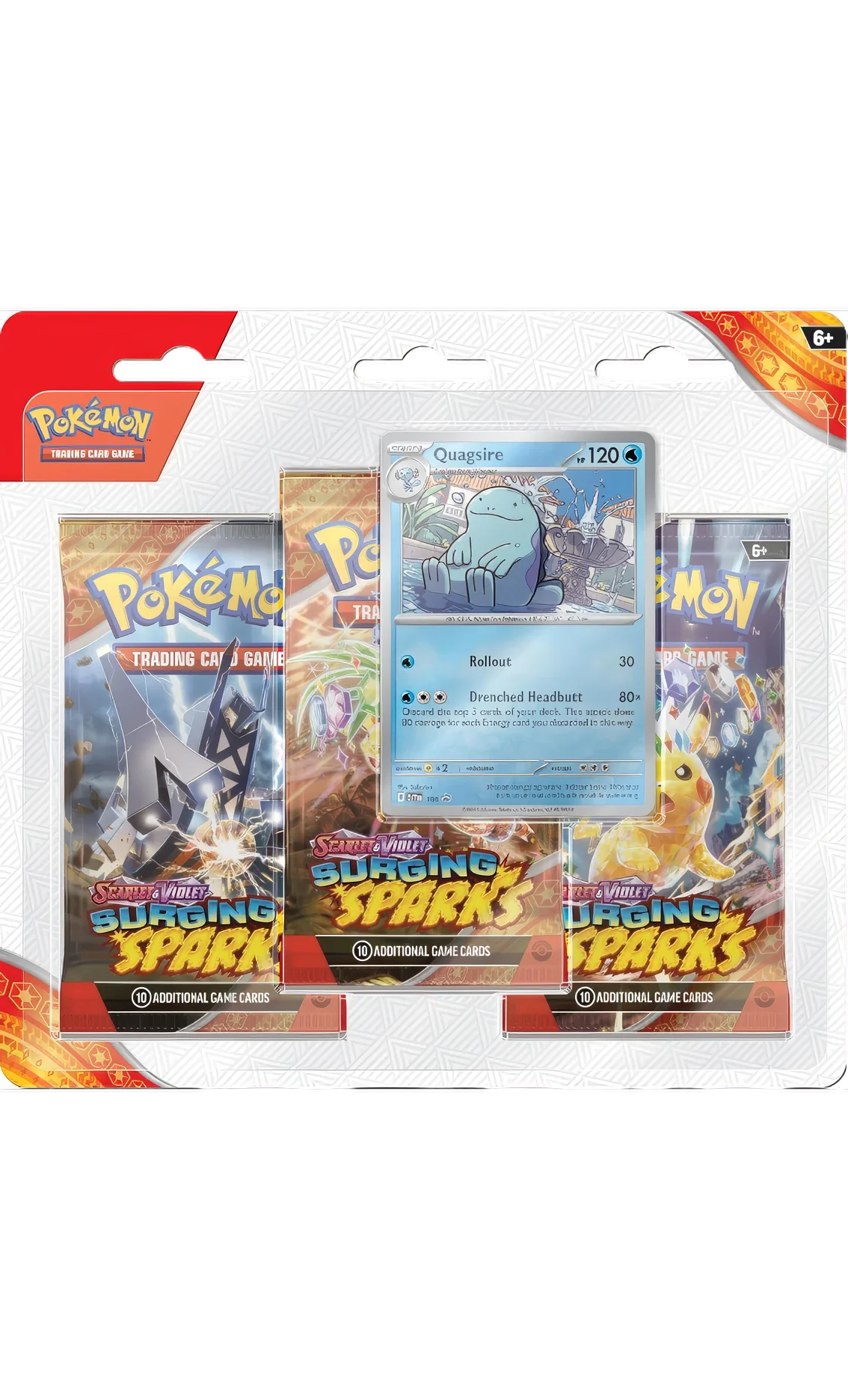 Scintille Folgoranti: Blister 3-Buste: Quagsire (ENG)
