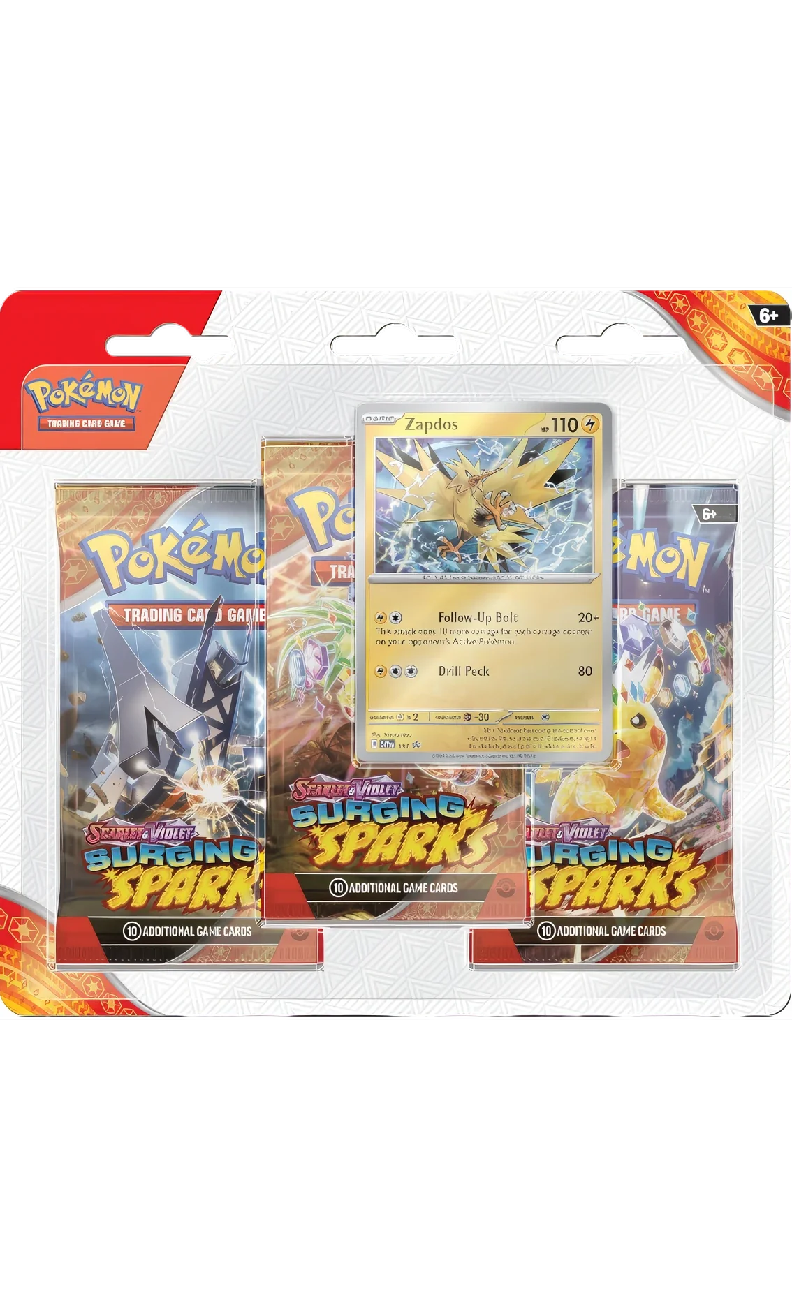 Scintille Folgoranti: Blister 3-Buste: Zapdos (ENG)