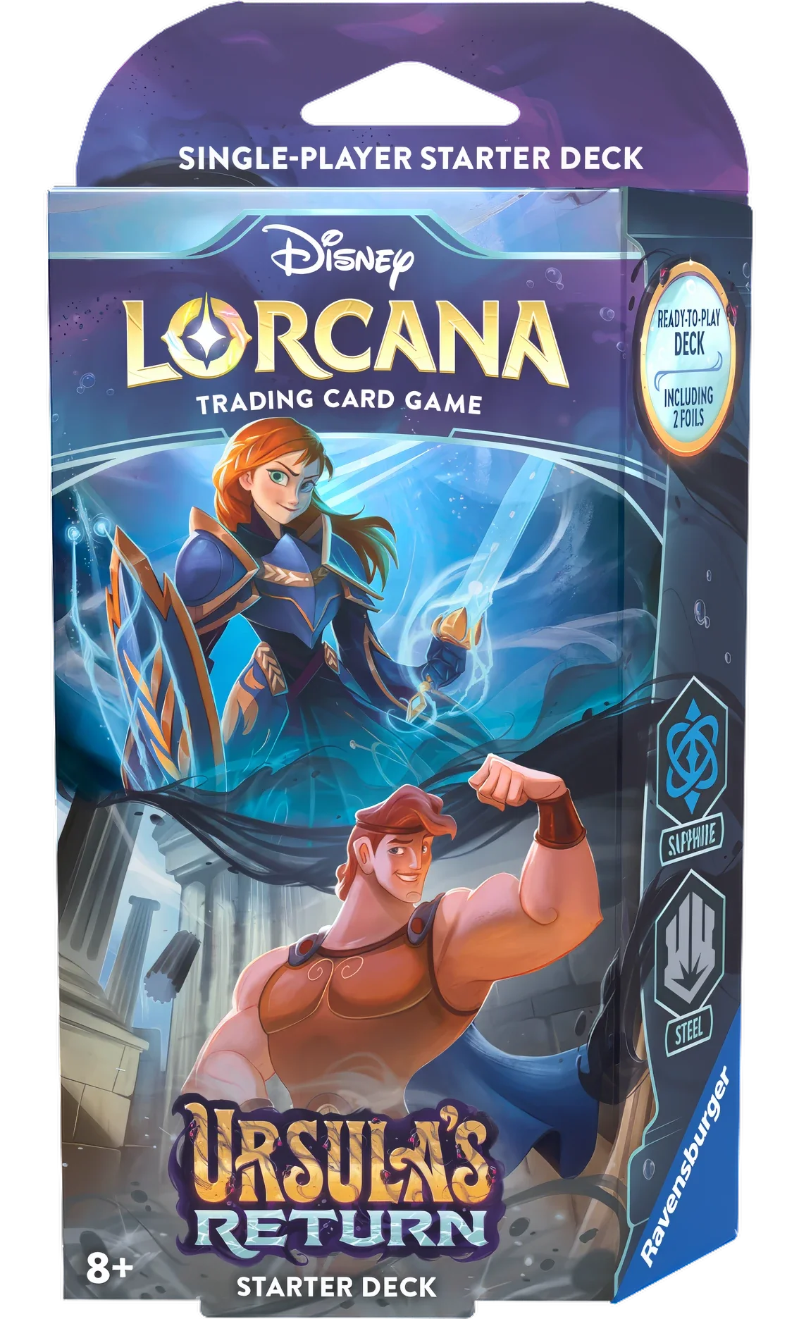 Il Ritorno di Ursula: Starter Deck di Zaffiro & Acciaio (ENG)