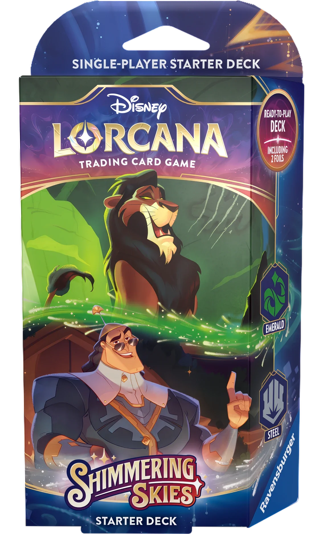 Cieli Scintillanti: Starter Deck Smeraldo & Acciaio (ENG)