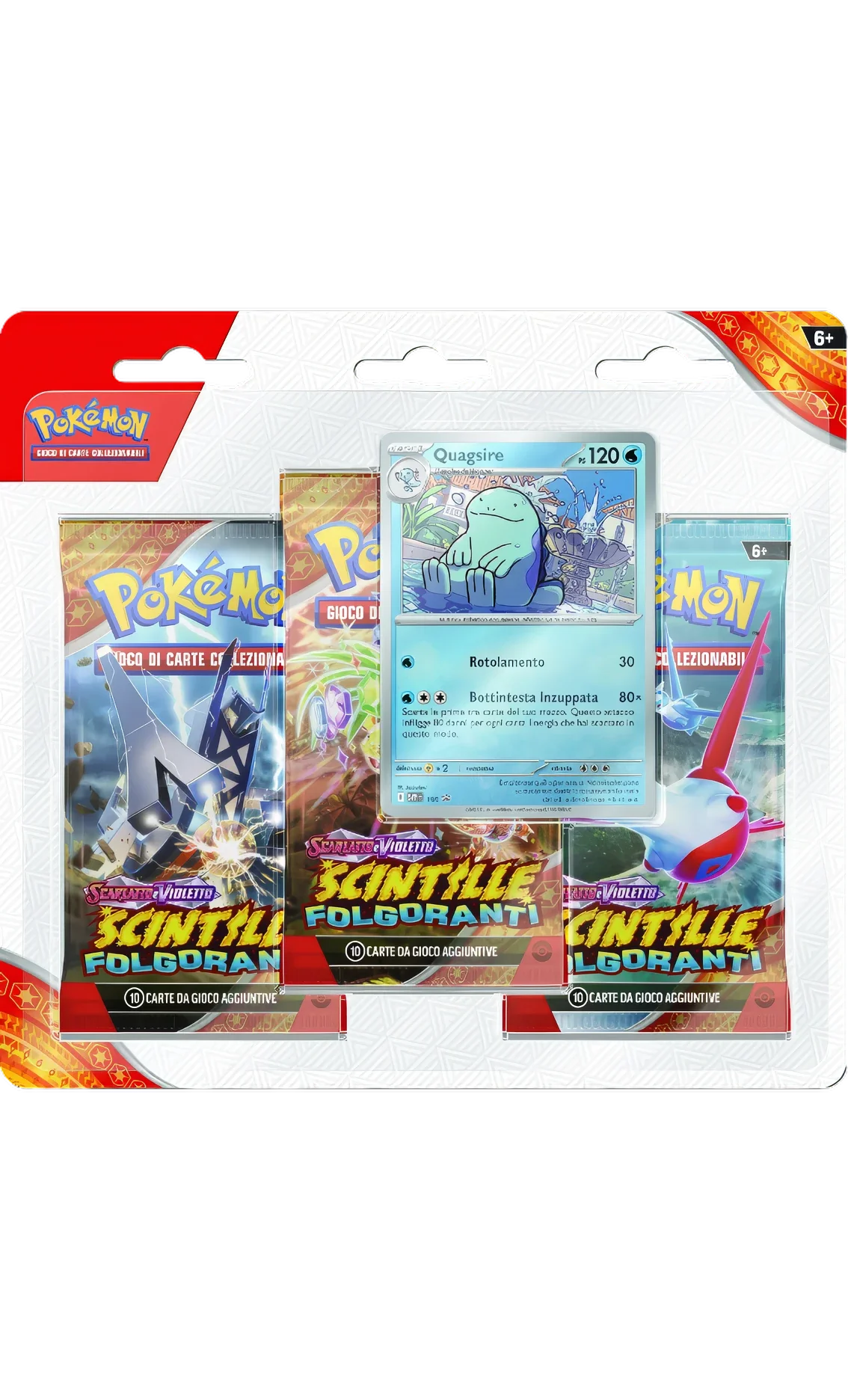 Scintille Folgoranti: Blister 3-Buste: Quagsire (ITA)