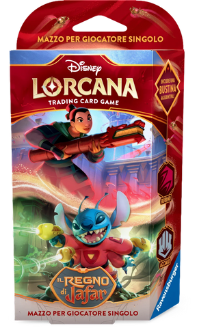 Il Regno di Jafar: Starter Deck Rubino & Acciaio (ITA)
