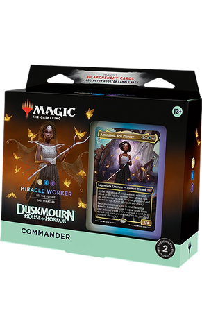 Commander: Duskmourn: La Casa degli Orrori: "Miracle Worker" Commander Deck (ENG)