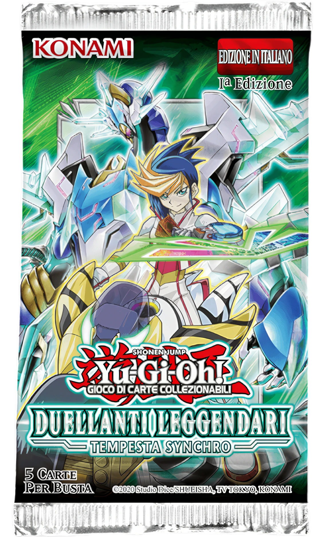 Duellanti Leggendari: Tempesta Synchro: Busta (ITA)