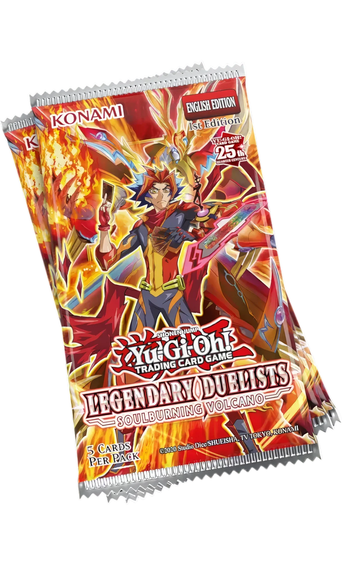 Duellanti Leggendari: Vulcano Brucianima!: Busta Singola (ENG)