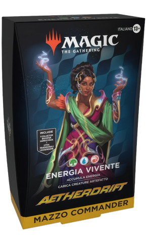 Commander: Aetherdrift: "Living Energy" Commander Deck (ITA)