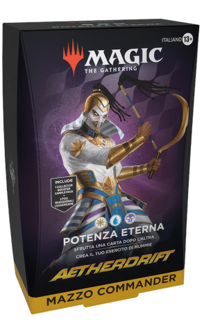 Commander: Aetherdrift: "Eternal Might" Commander Deck (ITA)