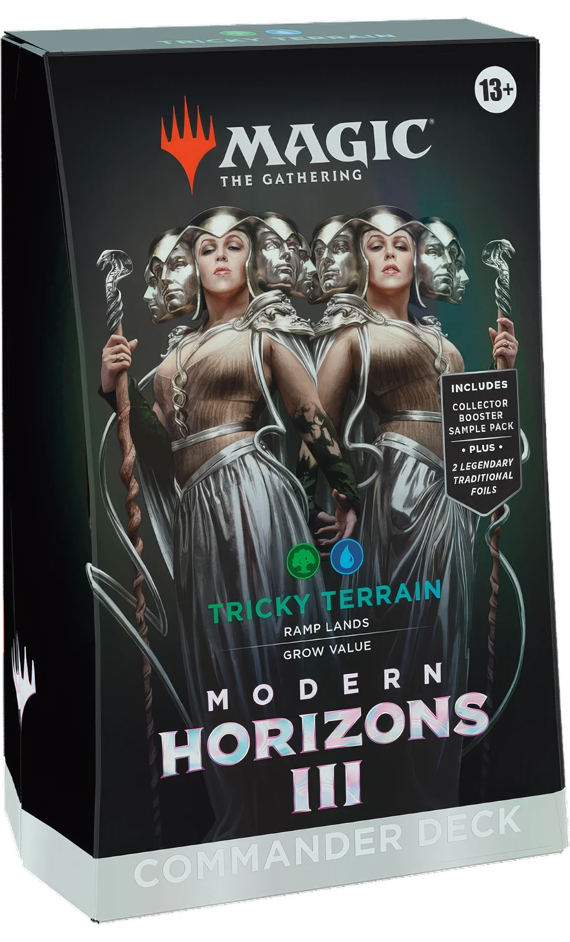 Commander: Orizzonti di Modern 3: "Tricky Terrain" Commander Deck: Collector's Edition (ENG)