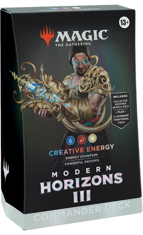 Commander: Orizzonti di Modern 3: "Creative Energy" Commander Deck (ENG)