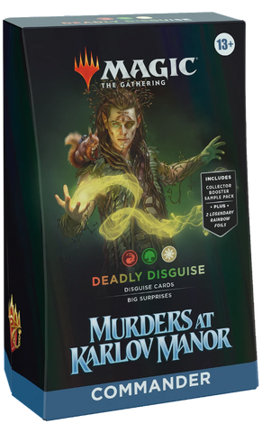 Commander: Delitti al Maniero Karlov: "Deadly Disguise" Commander Deck (ENG)