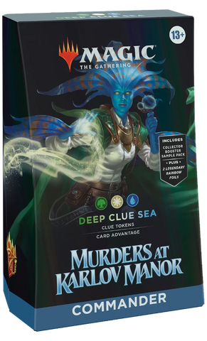 Commander: Delitti al Maniero Karlov: "Deep Clue Sea" Commander Deck (ENG)