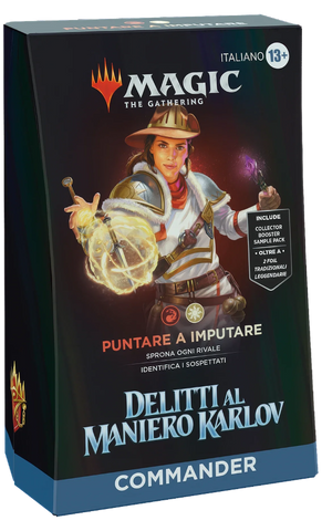 Commander: Delitti al Maniero Karlov: "Blame Game" Commander Deck (ITA)