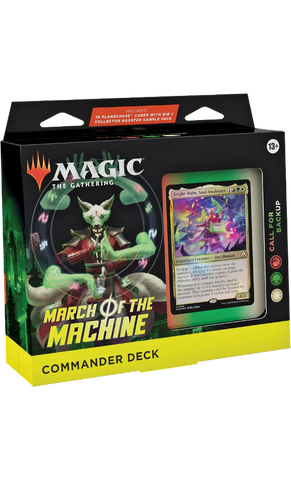 Commander: L’Avanzata delle Macchine: "Call for Backup" Commander Deck (ENG)