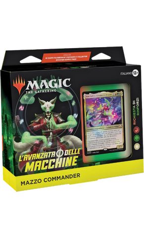 Commander: L’Avanzata delle Macchine: "Call for Backup" Commander Deck (ITA)