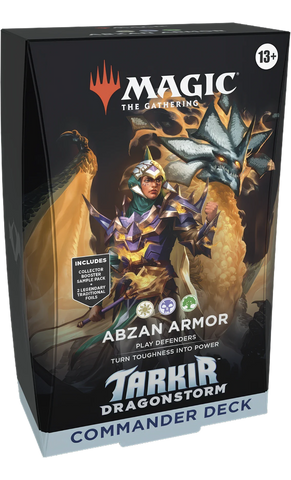 Commander: Tarkir: La Dracotempesta: "Abzan Armor" Commander Deck (ENG)
