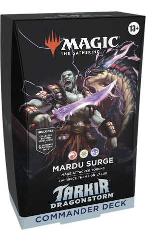 Commander: Tarkir: La Dracotempesta: "Mardu Surge" Commander Deck (ENG)