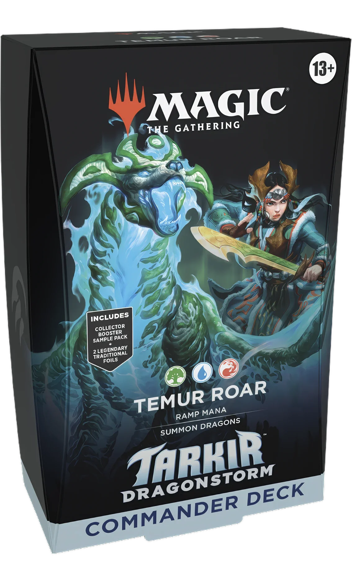 Commander: Tarkir: La Dracotempesta: "Temur Roar" Commander Deck (ENG)