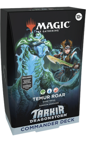 Commander: Tarkir: La Dracotempesta: "Temur Roar" Commander Deck (ENG)