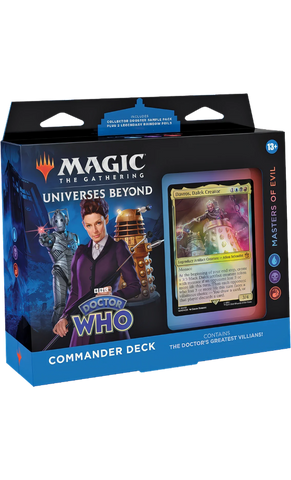 Mondi Altrove: Doctor Who: "Masters of Evil" Commander Deck (ENG)
