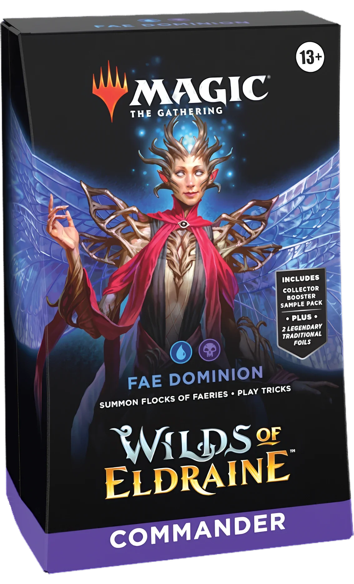 Commander: Le Terre Selvagge di Eldraine: "Fae Dominion" Commander Deck (ENG)