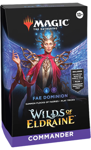 Commander: Le Terre Selvagge di Eldraine: "Fae Dominion" Commander Deck (ENG)