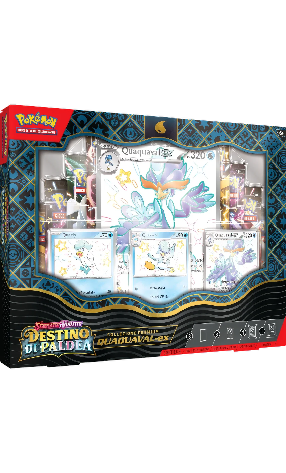 Destino di Paldea: Collezione Premium Quaquaval ex (ITA)