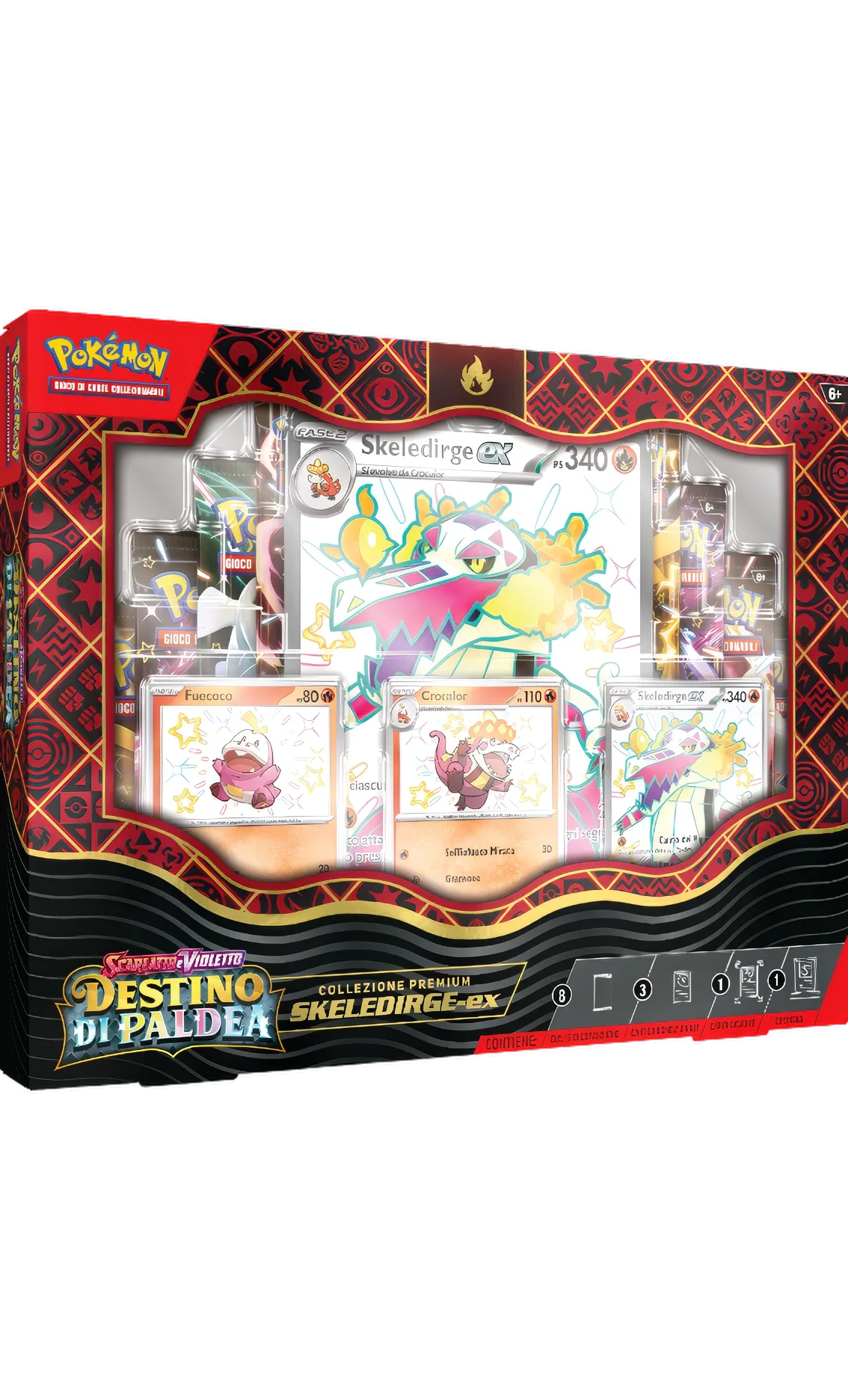 Destino di Paldea: Collezione Premium Skeledirge ex (ITA)