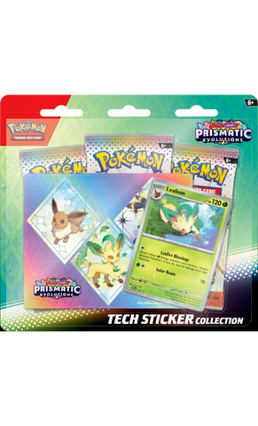 Evoluzioni Prismatiche: Collezione Adesivi Leafeon (ENG)