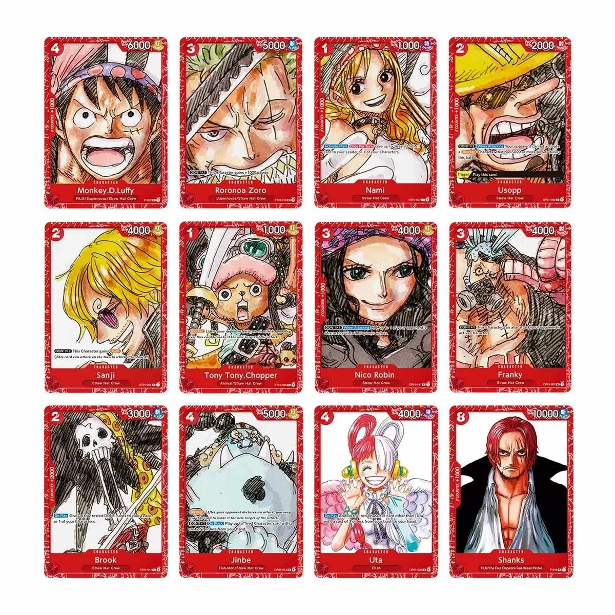 -OP- Premium Card Collection -ONE PIECE FILM RED Edition- (ENG)
