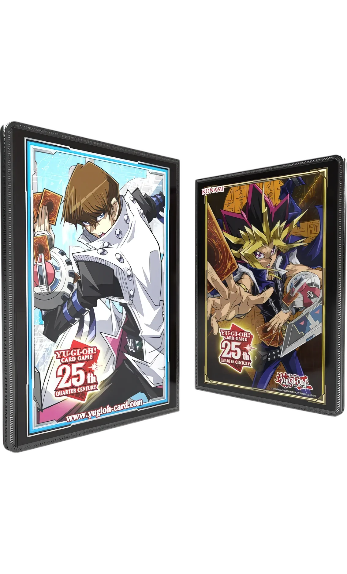 Yugi & Kaiba Raccoglitore 9 Tasche da Duellante Quarter Century