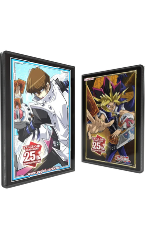 Yugi & Kaiba Raccoglitore 9 Tasche da Duellante Quarter Century