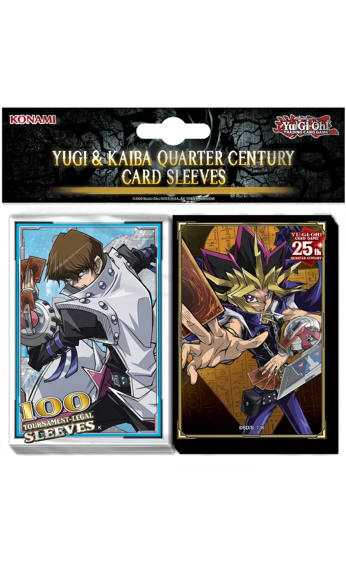 Yugi & Kaiba Bustine Protettive Quarter Century